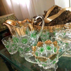 Us Glassworks Bullseye Complete Lemonade Set